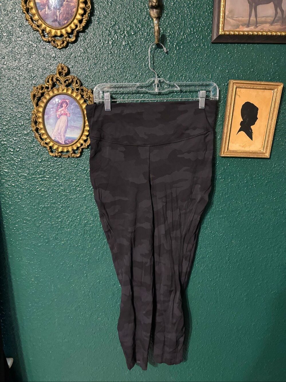 Lululemon Base Pace High-Rise Running Sz 10 Tight 25" Heritage 365 Camo Deep Co